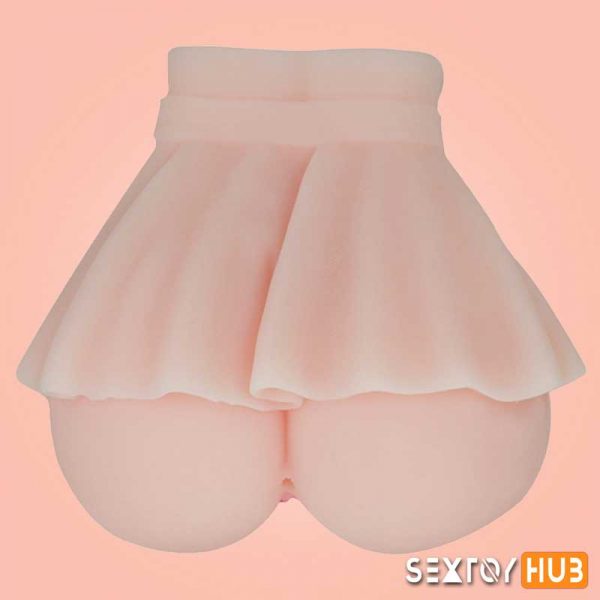 Artificial Silicone Mini skirt Ass & Vagina Masturbator BAV-018