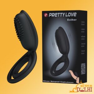PRETTY LOVE ESTHER Vibrating Cock Ring CR-022