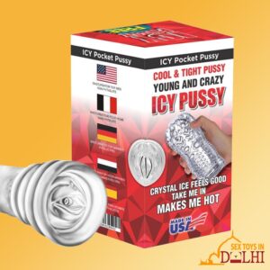 Icy Crystal Pocket Pussy Masturbator MMT-030