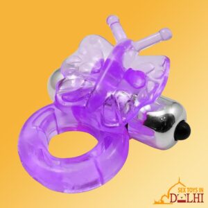 Vibrating Butterfly Cock Ring CR-006