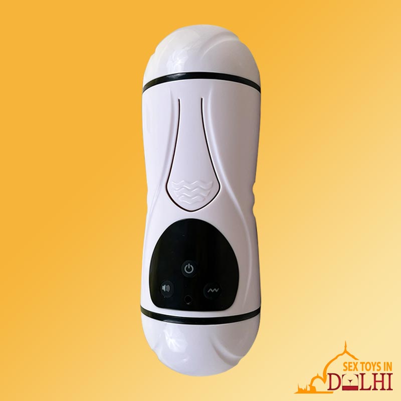 Double Sided Vibrating Masturbator With Sound FM-060 Double Sided Vibrating Masturbator With Sound FM-060