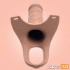 Curve Dong Hollow Silicone Strap-on SO-029